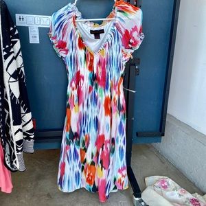 NWT Hayley Matthews Floral Dress